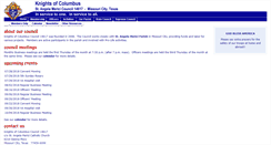 Desktop Screenshot of kofc14617.org